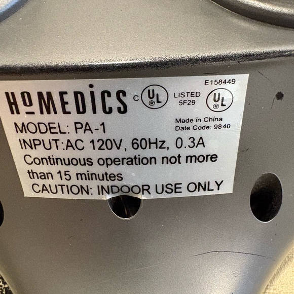 Homedics Back Body Percussion Massage - Picture 4 of 4